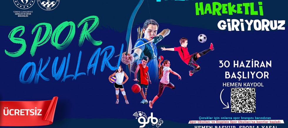 BÜYÜKŞEHİR'İN YAZ SPOR OKULLARI İÇİN GERİ SAYIM BAŞLADI - SPOR
